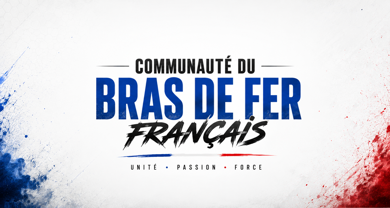 Communaute du bras de fer francais - visuel hero d'Arm Legion